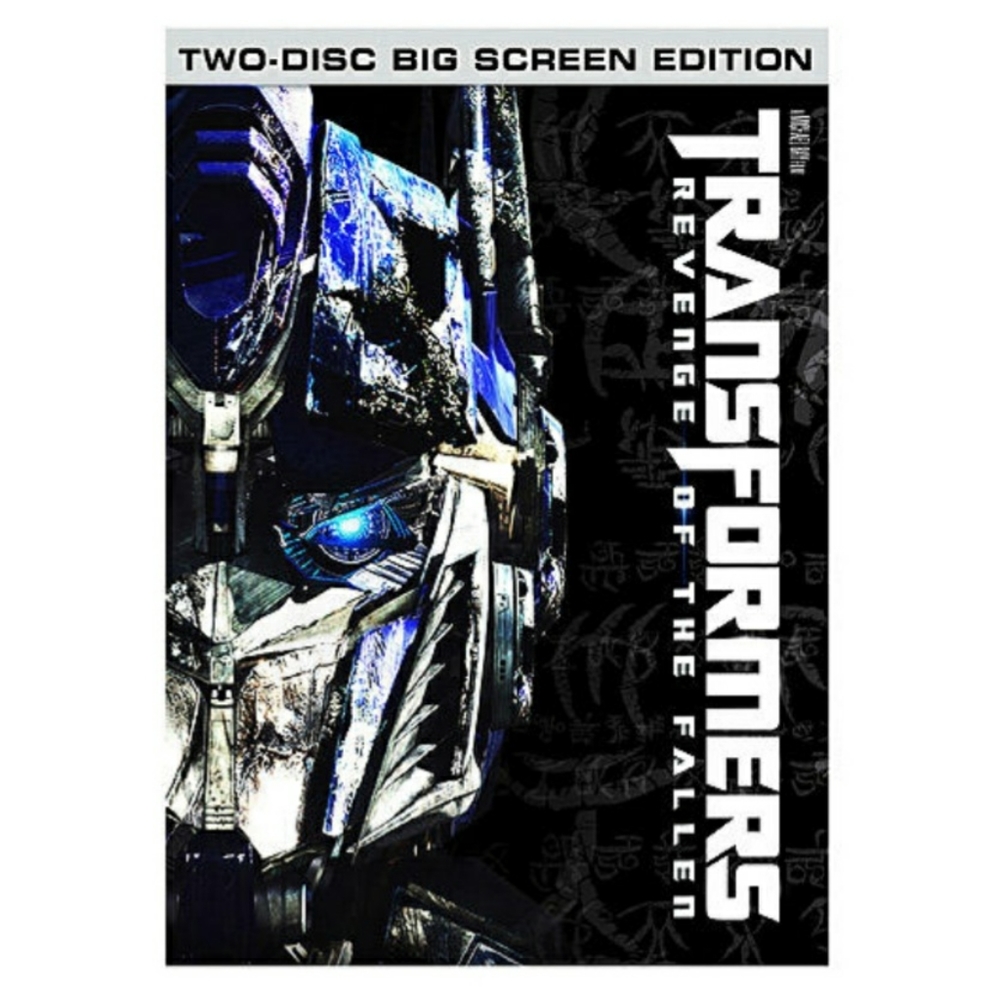 Transformers Revenge of the Fallen Movie 2 DVD Big Screen DVD Transformer
